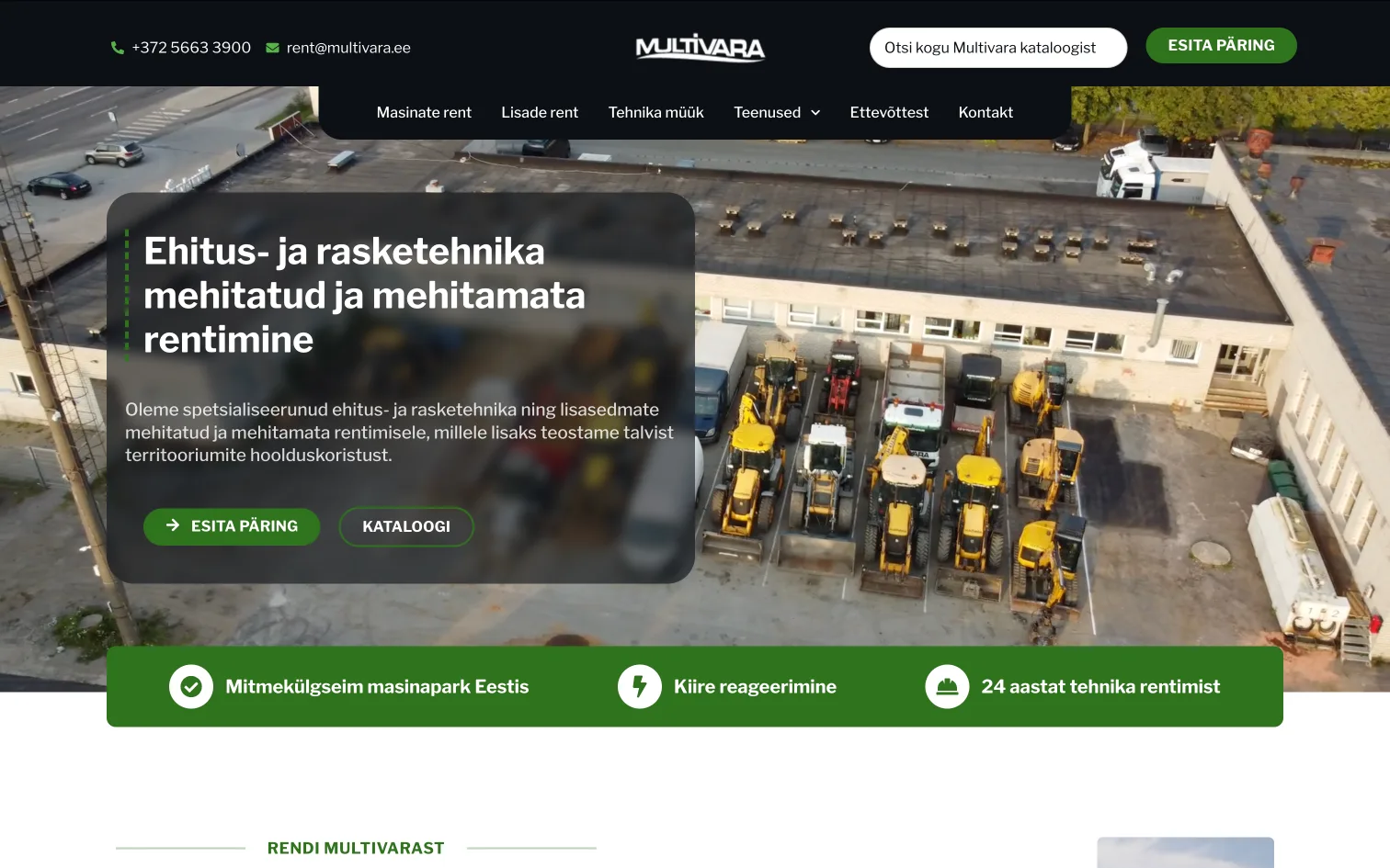 Multivara koduleht